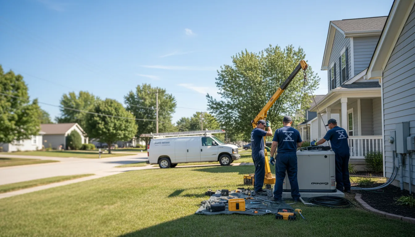 Generator Installation in Herrick Center, PA near me
